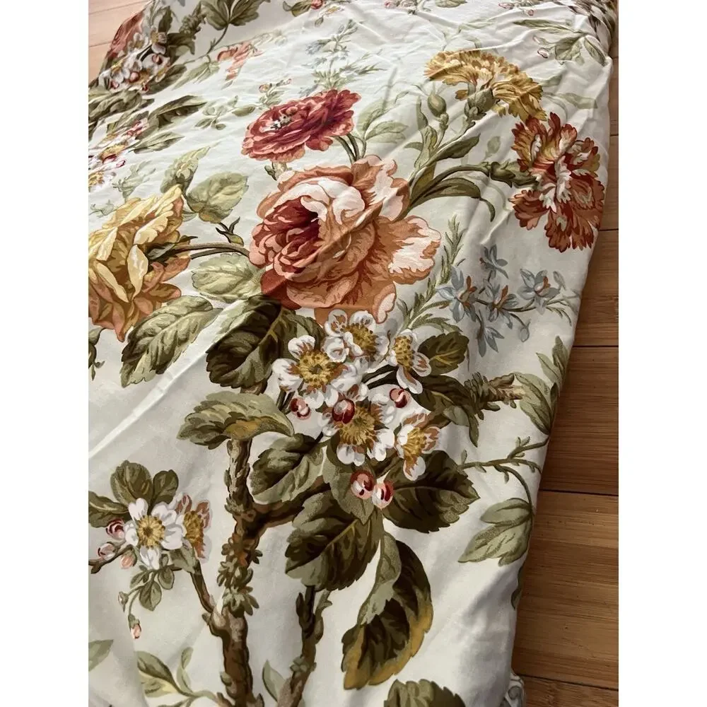 Collection Of Charter Club Queen Duvet Cover vintage English country garden Flor